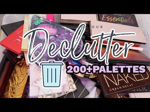 230+ EYESHADOW PALETTE DECLUTTER 2021 | EYESHADOW COLLECTION