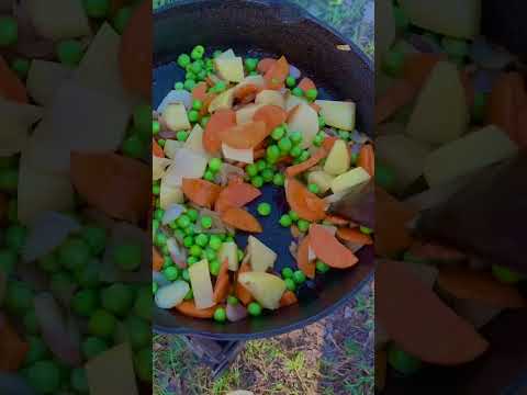 Mixed vegetables in Wild #asmr