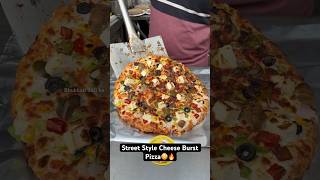 Street Style Cheese Burst Pizza😳🔥|| Indian Street Food