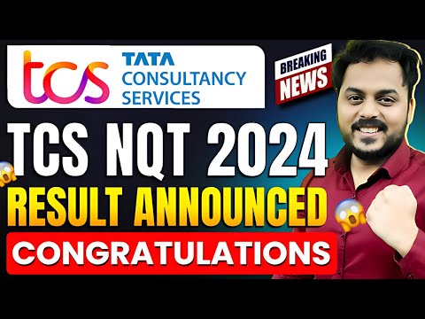 Finally TCS Results Out | TCS Breaking News🔥