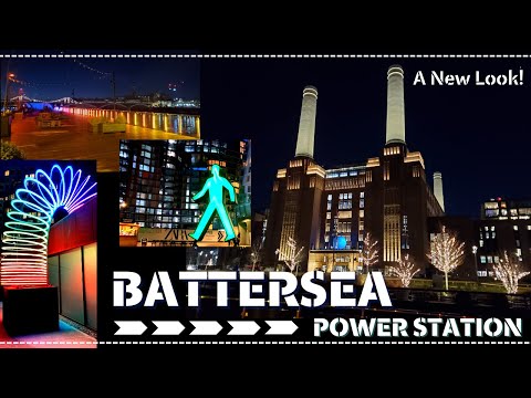 London Walk, Battersea Power Station Light Festival, how to find 8 spectacular light installations?