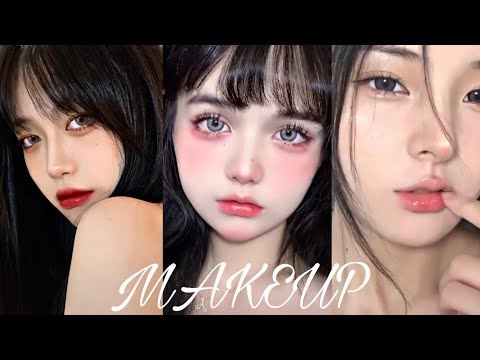 KOREAN CHINESE AESTHETIC MAKEUP Tutorials | Ulzzang Makeup | Step by step ❤