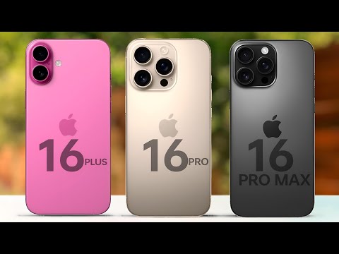 iphone 16 plus VS iphone 16 Pro VS iphone 16 Pro Max