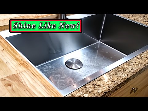 Water Spot WOES? This 1-Minute Trick Makes Your Sink Sparkle