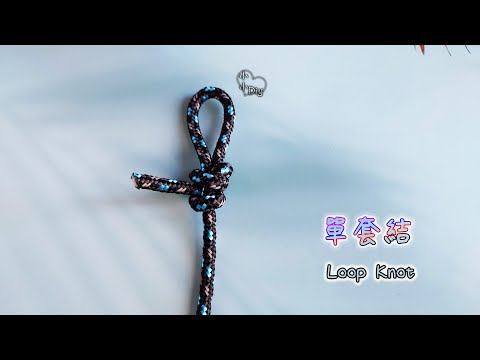 Loop Knot - 單套結 - 繩結 - 結び目 - 매듭