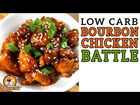 Low Carb BOURBON CHICKEN Battle - The BEST Keto Bourbon Chicken Recipe!