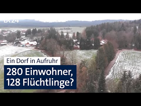 Containersiedlung für 128 Migranten? Dorf mit 280 Einwohnern wehrt sich | Abendschau | BR24