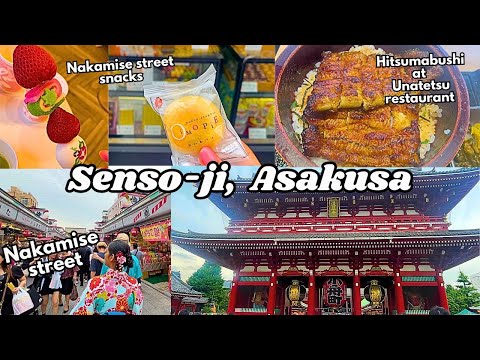 ASAKUSA VLOG 2024 | SENSO-JI SHRINE, KAMINARIMON, NAKAMISE SHOPPING STREET