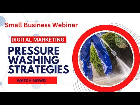 Digital Marketing for PRESSURE WASHING (10x Your Power Washing Business)