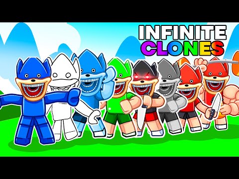 Roblox INFINITE SHIN SONIC CLONES With MY CRAZY FAN GIRLS...