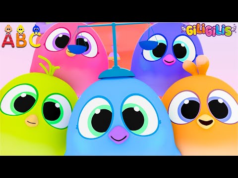 Giligilis' Happy Time In The Kitchen With Delicious Foods | Best Educational Video for Toddlers!