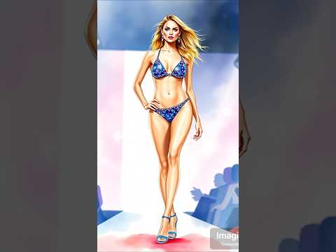 PARADE OF SWIMWEAR DESIGNS 2025 #swimwearfashion #fashionillustrationart