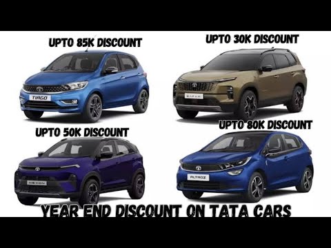 Year End Offers on Tata cars | Year end discount on Tata Cars