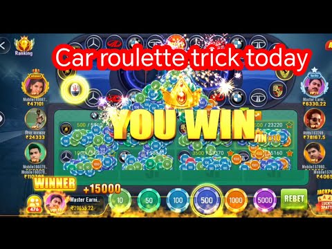 Car roulette trick today/ Car roulette game kaise khele/ how to play car roulette game/ car roulette