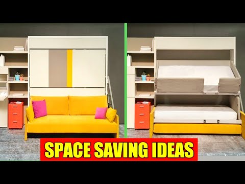 SPACE SAVING FURNITURE IDEAS 2020 | Creative Space Saving Solutions - Multi Functional Furniture