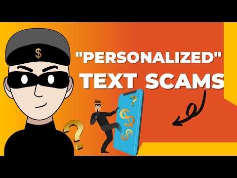 ''PERSONALIZED" TEXT SCAMS!  📱📲                   #shorts  #scam alert  #texts