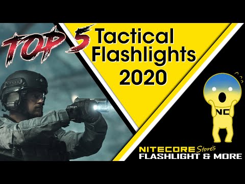 #Nitecore Store Top 5 #Tactical Flashlights of 2020