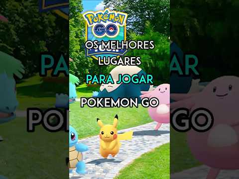 MELHORES LUGARES PARA JOGAR POKÉMON GO 2025! #pokemon #shorts #galvatron #parqueibirapuera