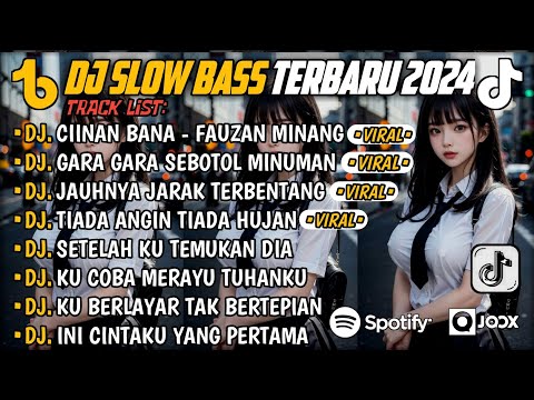 DJ SLOW BASS TERBARU 2024🎵DJ CIINAN BANA FAUZAN MINANG 🎵DJ GARA GARA SEBOTOL MINUMAN 🎵 FULL ALBUM