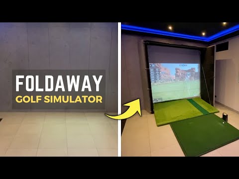 How to Build a DIY Foldaway Home Golf Simulator