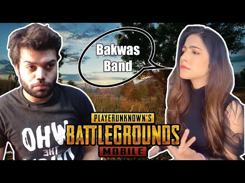 Roasting My Girl Teammate In PUBG Mobile !!!