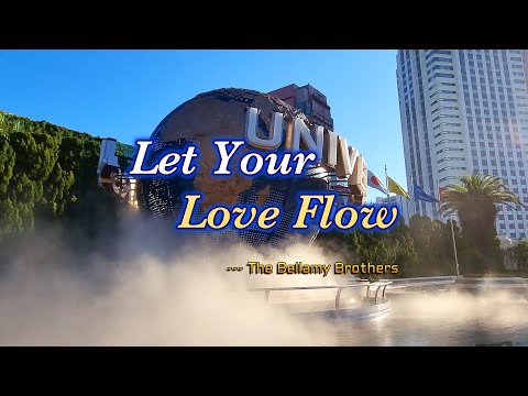 LET YOUR LOVE FLOW - (Karaoke Version) - in the style of The Bellamy Brothers