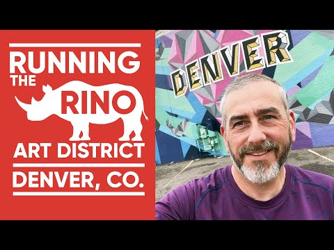 Where to run in Denver? | Running the Denver Rino Art District