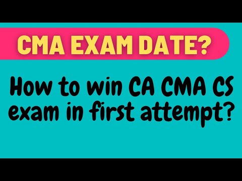 Cma next exam Date? Professional exam preparation myth v/s facts