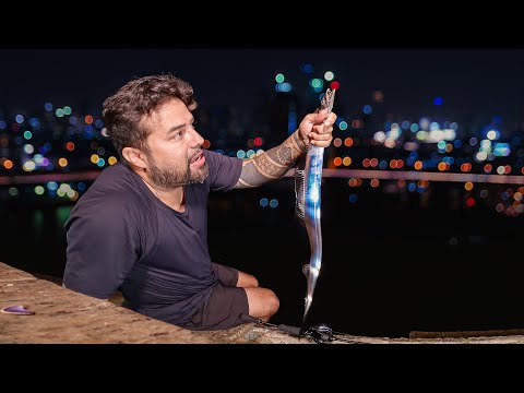 PESCA DE ESPADAS NOTURNO - Fomos em 5 Resenhar