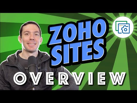 Zoho Sites Overview under 5 minutes