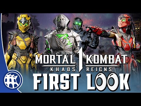 Our FIRST LOOK at New Mortal Kombat Characters! | Khaos Reigns Tournament