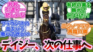 ニシノデイジー、次の仕事へに対するみんなの反応集【競馬】