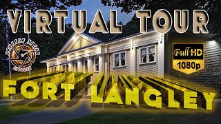 40 minutes 4K Virtual Tour of Beautiful/Historic Downtown Fort Langley B.C.