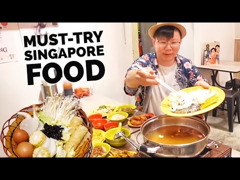 Must-Try Steamboat and Chicken Rice | Best Foods Singapore