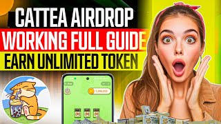 Cattea Airdrop Full Guide || Cattea Airdrop Me Level Up Kaise Kare || Cattea Airdrop New Update