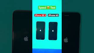 iPhone SE 3 vs iPhone 6S Speed Test #iphone6s #iphonese3 #shorts #speed #test