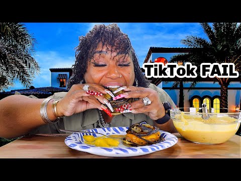 Viral TikTok Flying Dutchman Onion Burger