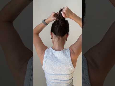 Double French pin hair tutorial✨ #hairtok #haircare #hairstyle #hairtutorial