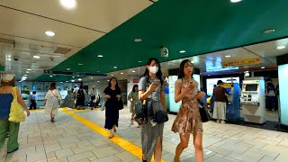 【表参道駅】銀座線、半蔵門線から千代田線への乗り換え散歩！【4K60】