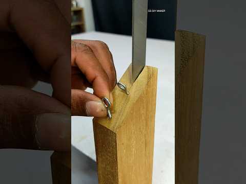 How to make a wire stripper without losing your mind #diy #maker #shorts