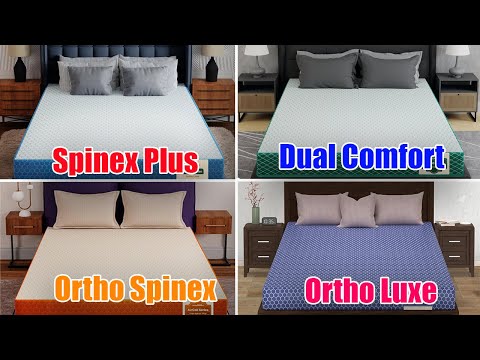 Sleepyhug Mattress Comparison 2025 (Ortho Spinex vs Ortho Dual vs Ortho Luxe Mattress)