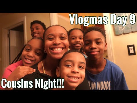 VLOGMAS DAY 9🎄: Having A Cousins Night| Board games, Just Dance, decorating Christmas cookies