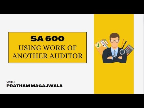 SA 600 - Using Work of Another Auditor | CA FINAL AUDIT| May 2024 & Nov 2024