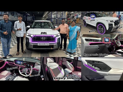 CRETA MODIFIED IN PUNE MAHARASHTRA✅ CRETA BASE MODEL 2024 MODIFIED✅CRETA MODIFICATION 2024✅NEW CRETA