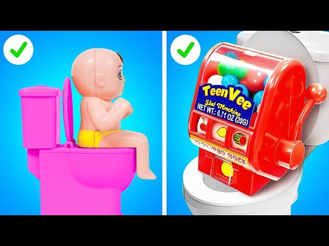 COOL BATHROOM GADGETS CHANGED MY LIFE! Crazy Must-Have Toilet Gadgets and Hacks by Rocketmons!