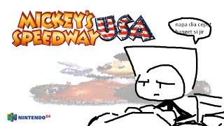 Mickey's Speedway USA (N64) - stress banget jd ak balapan [VTuber Indonesia]