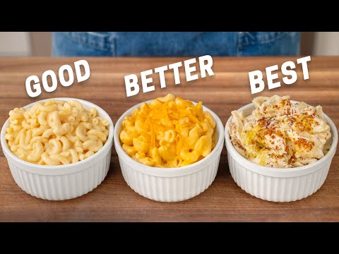 Mac & Cheese 3 Ways