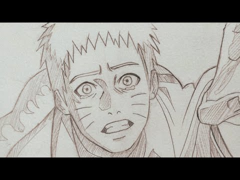 Drawing Naruto And Kurama ! #shorts [Final Goodbye]