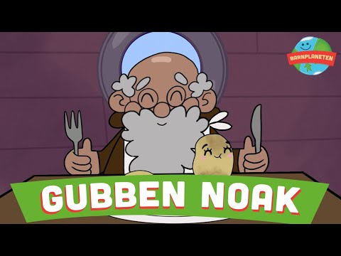 Animerad Barnplaneten video - Gubben Noak