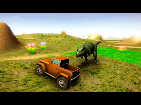 Modo Dinosaurio - Juego del Pollito y el Tractor con el Tiranosaurio Rex.